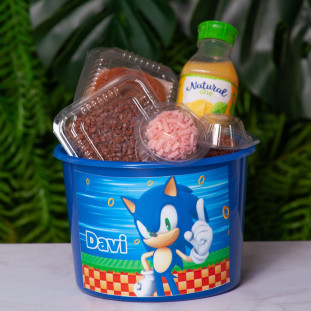 Kit Festa Infantil Sonic